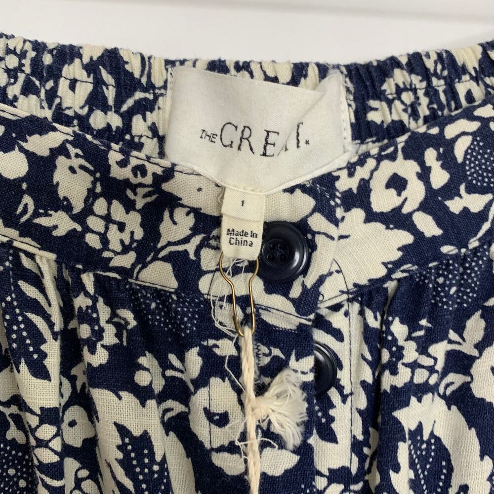 The Great Boating Skirt Navy Falling Leaves Women’s New Small - Picture 12 of 16
